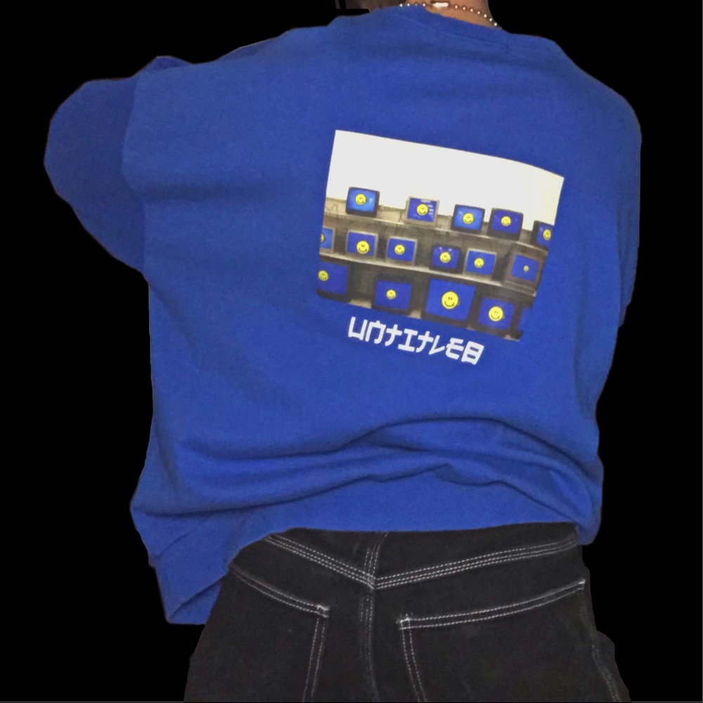 Korean brand untitle8 90s skate sweatshirt